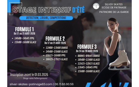 STAGE INTENSIF REPRISE 2026